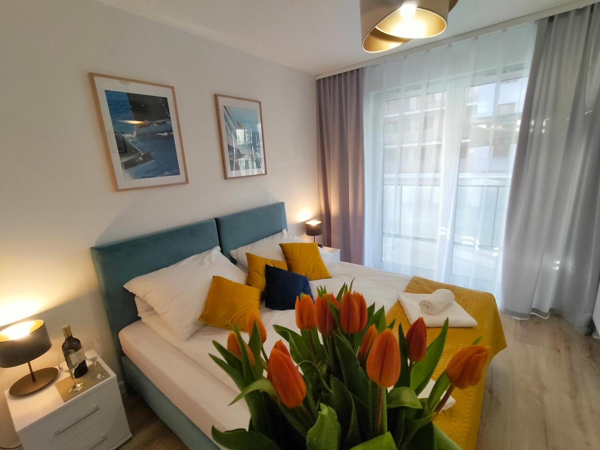 Cicha Przystan Apartamenty Regata Garaz W Cenie Kołobrzeg Habitación foto